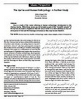 The Quran and Human Embryology: A Further Study